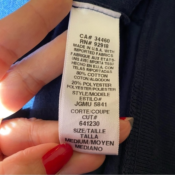 Vintage JUICY COUTURE Navy Velour Graphic Rhinestone Hoodie Jacket Size Medium - Picture 9 of 10